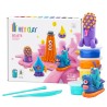 Hey Clay Bestie Masa plastyczna do zabawy + akcesoria, ciastolina, masa piankowa 15 kolorów