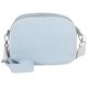 DISNEY Stitch Niebieska torebka damska z regulowanym paskiem, mała torebka 21x16x8cm