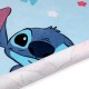 DISNEY Stitch SZYBKOSCHNĄCY Ręcznik plażowy, kąpielowy dla dzieci MIKROFIBRA 70x140 cm OEKO-TEX