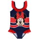 DISNEY Myszka Minnie Dziewczęcy strój kąpielowy, granatowy strój kąpielowy, jednoczęściowy OEKO-TEX