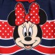 DISNEY Myszka Minnie Dziewczęcy strój kąpielowy, granatowy strój kąpielowy, jednoczęściowy OEKO-TEX