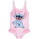 DISNEY Stitch Dziewczęcy strój kąpielowy, różowy strój kąpielowy, jednoczęściowy