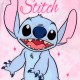 DISNEY Stitch Dziewczęcy strój kąpielowy, różowy strój kąpielowy, jednoczęściowy