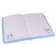 DISNEY Stitch Niebieski, pluszowy notes w linie A5, dla dzieci