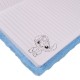 DISNEY Stitch Niebieski, pluszowy notes w linie A5, dla dzieci