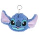 DISNEY Stitch Futrzany notesik z gładkimi kartkami, brelok 2w1