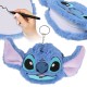 DISNEY Stitch Futrzany notesik z gładkimi kartkami, brelok 2w1