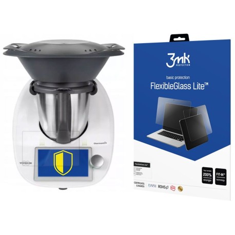 Niepękające szkło hybrydowe Thermomix TM6 - 3mk FlexibleGlass Lite