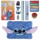 DISNEY Stitch Zestaw przyborów szkolnych, piórnik + akcesoria piśmiennicze