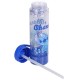 DISNEY Stitch Butelka no wodę z ustnikiem i rączką, transparentny bidon ze słomką 550ml
