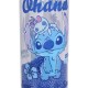 DISNEY Stitch Butelka no wodę z ustnikiem i rączką, transparentny bidon ze słomką 550ml