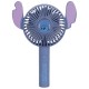 Disney Stitch Mini wiatraczek, ręczny PRZENOŚNY wiatrak, niebieski wentylator USB