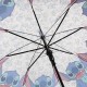 Disney Stitch Chłopięca automatyczna parasolka, składany parasol, transparentny