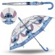 Disney Stitch Dziecięca transparentna automatyczna parasolka, składany parasol