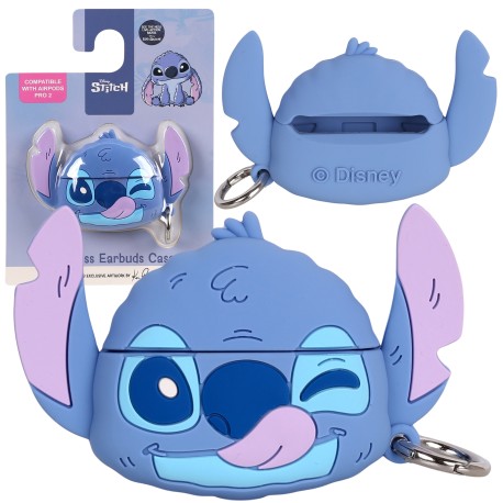 DISNEY Stitch Etui na bezprzewodowe słuchawki, case na słuchawki Airpods PRO 2