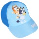 Bluey Bingo BAWEŁNIANA niebieska czapka z daszkiem, dla chłopca, bejsbolówka