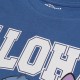 Disney Stitch niebieska piżama chłopięca, letnia piżama na krótki rękaw 100%