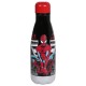 MARVEL Spider-Man Stalowa, czarna butelka ze stali nierdzewnej, bidon 500ml