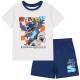 DISNEY Stitch Letnia piżama chłopięca, dwuczęściowa z krótkim rękawem 100% BAWEŁNA
