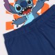 DISNEY Stitch Letnia piżama chłopięca, dwuczęściowa z krótkim rękawem 100% BAWEŁNA