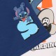 DISNEY Stitch Letnia piżama chłopięca, dwuczęściowa z krótkim rękawem 100% BAWEŁNA