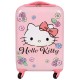 Hello Kitty Różowa walizka w twardej obudowie, walizka na kółkach 54x35x20cm