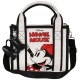 Myszka Minnie Disney Beżowa, damska torebka 27x10x21 cm