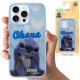 Disney Stitch Niebieskie Etui na telefon Apple Iphone 15 PRO MAX, case, PLECKI na telefon