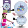 DISNEY Stitch Metalowy dzwonek do roweru dla dzieci, dziewczęcy 6cm