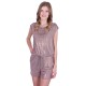 Golden Shine Design, Short Sleeved Playsuit For Ladies By John Zack