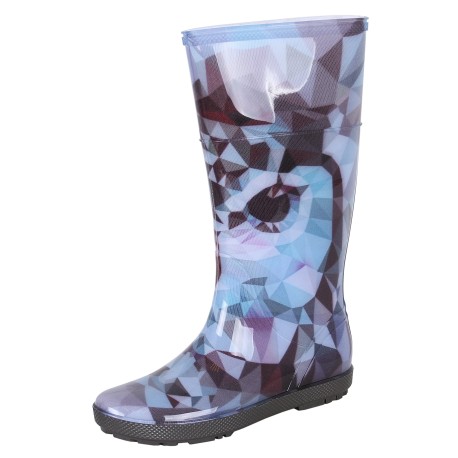 Hawai Lady Exclusive Demar Owl Multicolour Wellies Wellingtons