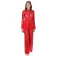 John Zack Red  Chique Lace Top