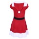  Christmas Mrs Santa Claus Ladies Knitted Fancy Dress Costume with Hat