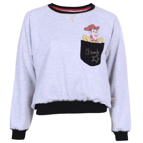 Grey Top, Blouse, Jumper, Sweatshirt For Ladies TOY STORY DISNEY PIXAR