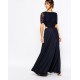 ASOS  Elegancka, granatowa sukienka maxi