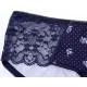 Women Cotton Navy Pyjamas Set T-shirt, Panties