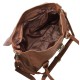 Light Brown Caramel Eco-Leather Handbag