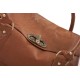 Light Brown Caramel Eco-Leather Handbag