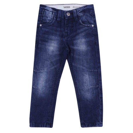 Zwężane granatowe jeansy DENIM CO 