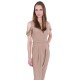 Beige, Cold Shoulder Cut, Wrap Front,  Jumpsuit For Ladies By John Zack