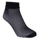 2x Black socks - fishnet