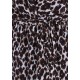 Leopard Design, Soft & Lightweight Chiffon, Wrap Front, Midi Dress By John Zack 