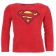 Red Top & Blue Bottoms Pyjama Set For Boys Superhero Superman DC COMICS