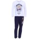 White Top & Navy Blue Bottoms Pyjama Set For Boys Gryffindor Design HARRY POTTER