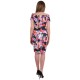 Vestido negro de flores JOHN ZACK