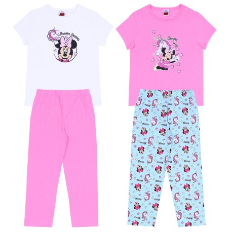 2x Kolorowa piżama Minnie - Unicorn DISNEY