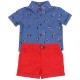 T-Shirt + rote Shorts Mickey Maus DISNEY