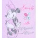 Różowe body + spodnie + opaska Minnie DISNEY