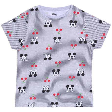 Szara koszulka, t-shirt Myszka Mickey DISNEY