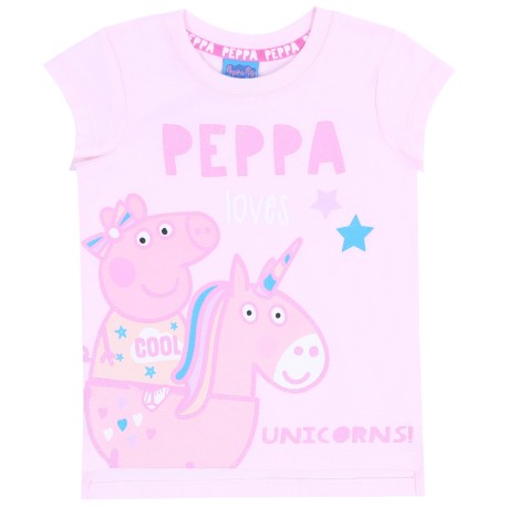 Różowa koszulka, t-shirt Świnka Peppa Primark